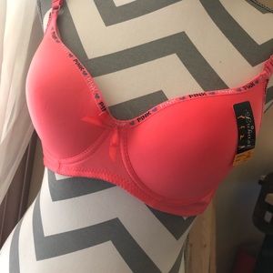 NWT Lukasi/Pink Bra size 38B